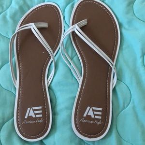 Brown  and white American Eagle Sandals